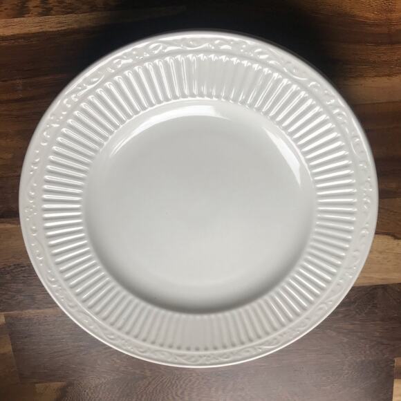 Mikasa Italian Countryside Salad White  Plates Set of 4 Y2K - Picture 2 of 7